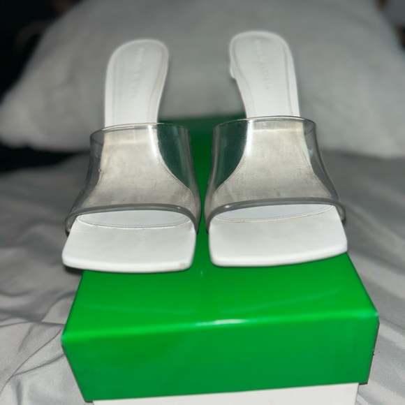 Bottega Veneta PVC Stretch Mules - Picture 1 of 5